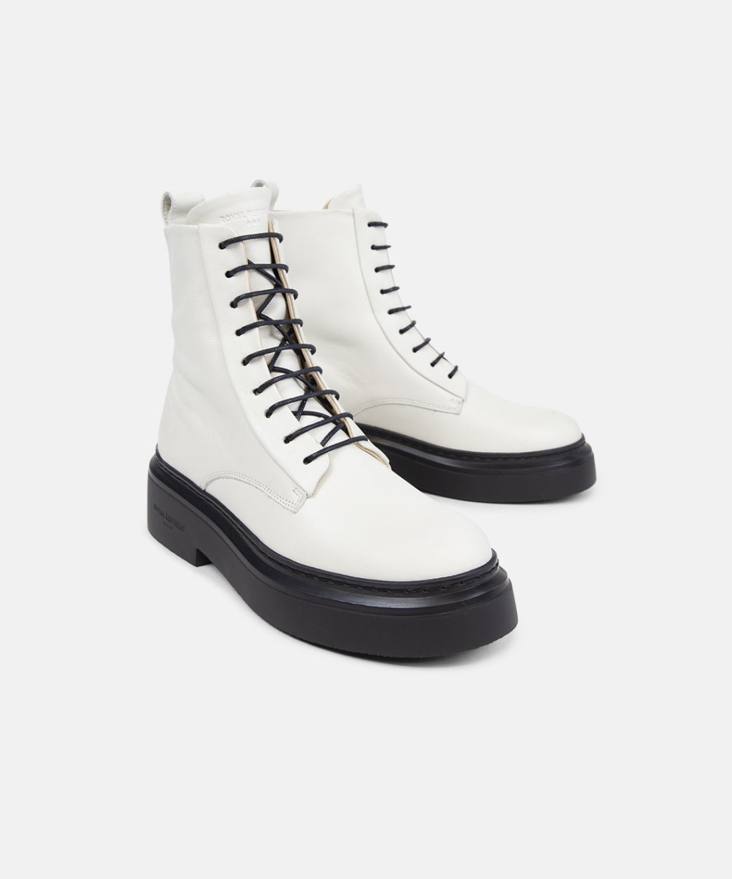Elle Lace Up Boot 235 - Women | Off White