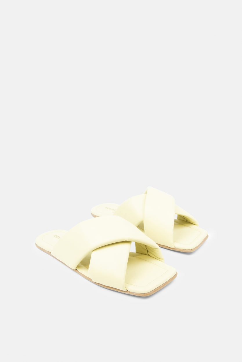 Allure Sandal | Light Yellow