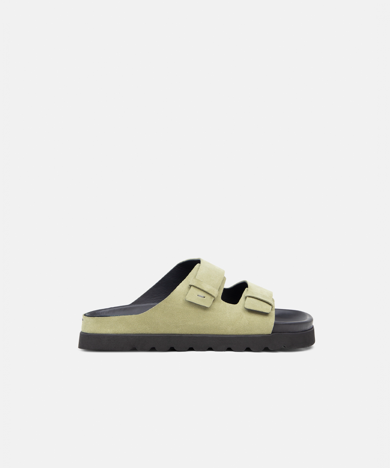 Pause Suede Comfort Sandal | Green