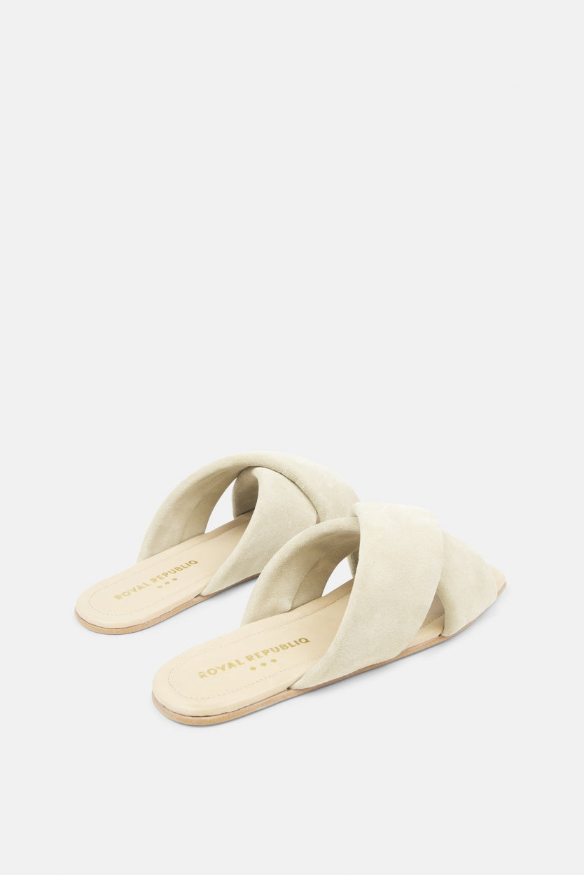 Allure Suede Sandal | Off White