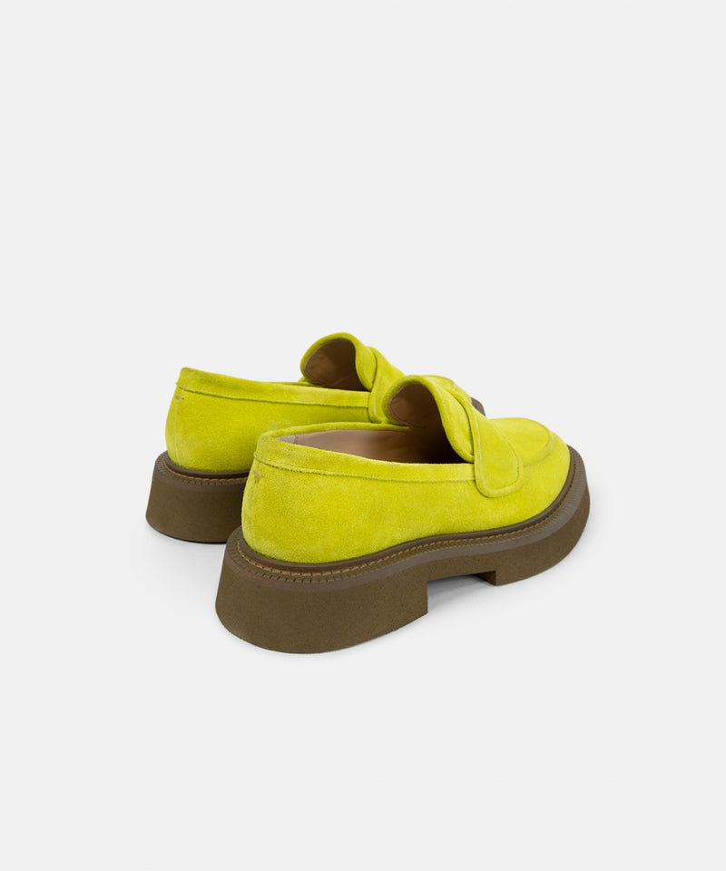 Jinx Blox Suede Loafer | Lime