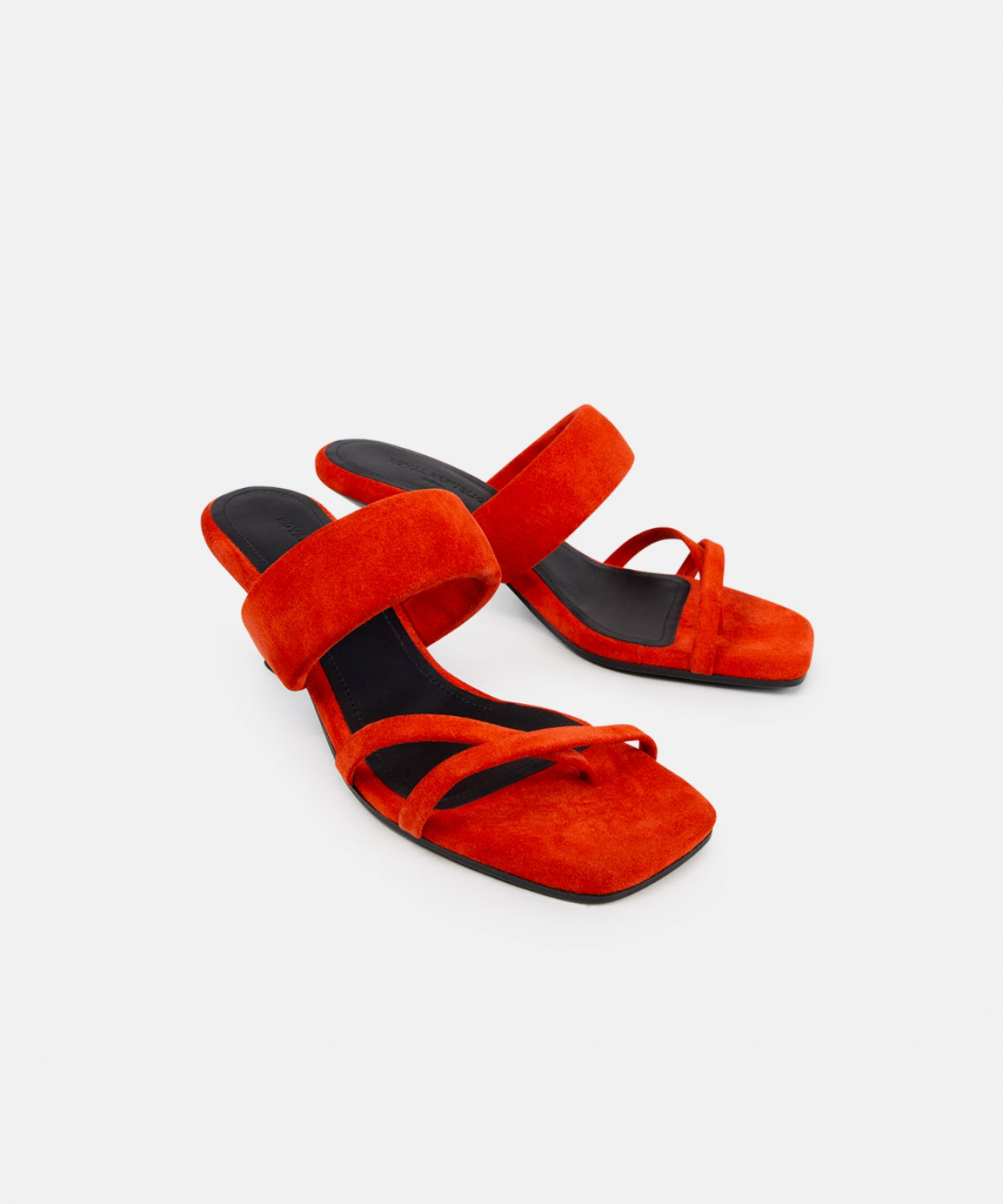Atomic Strappy Sandal Suede 241 | Red