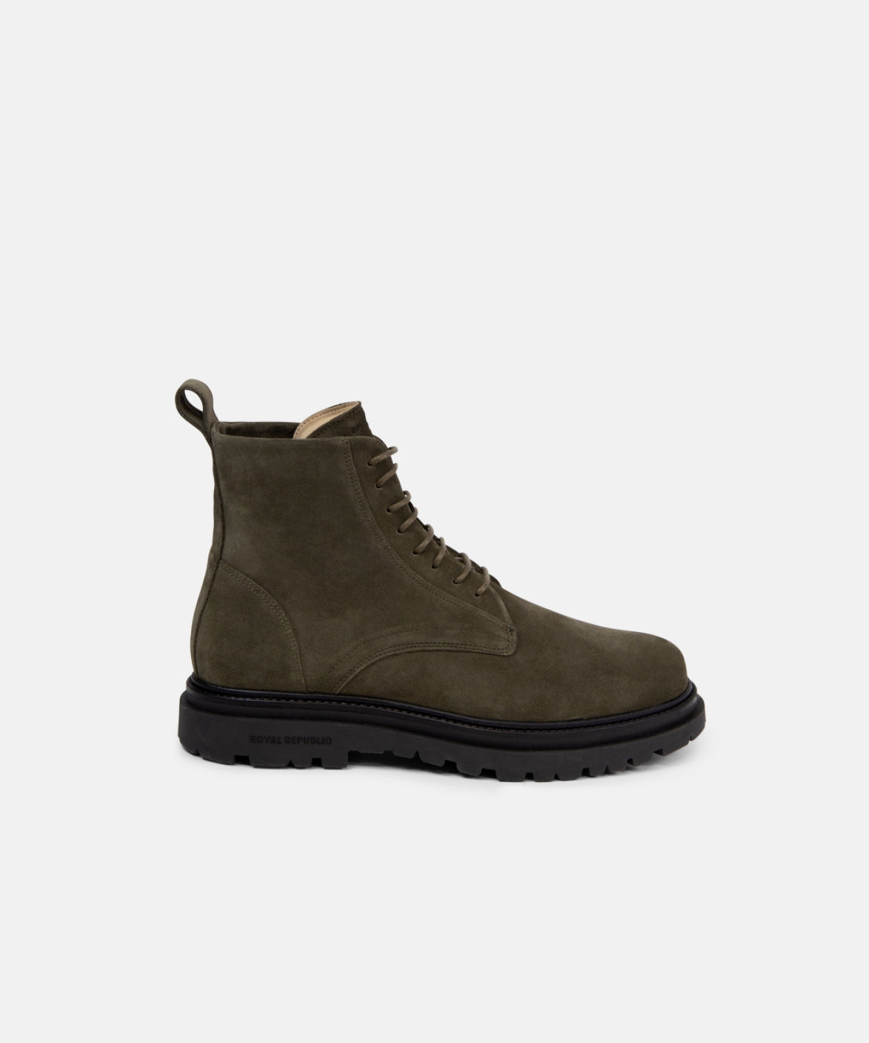 Rover lace Up Boot Suede 245 | Dark Khaki