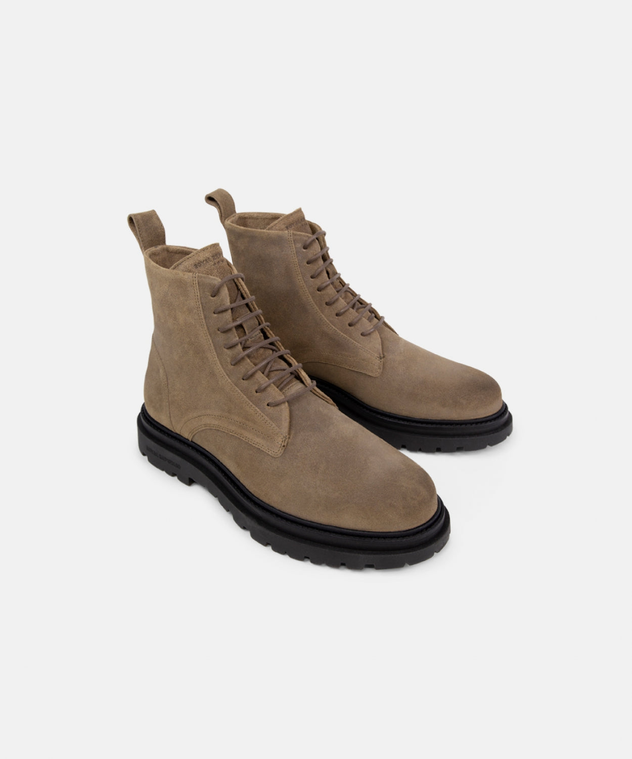 Rover lace Up Boot Suede 245 | Hazel Brown