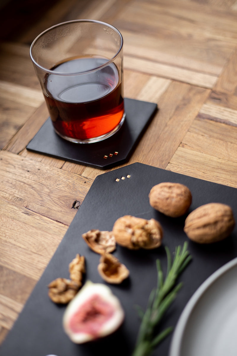 Dining Coasters x4 211 | Brown