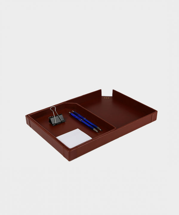 Office Desk Tidy 211 | Cognac
