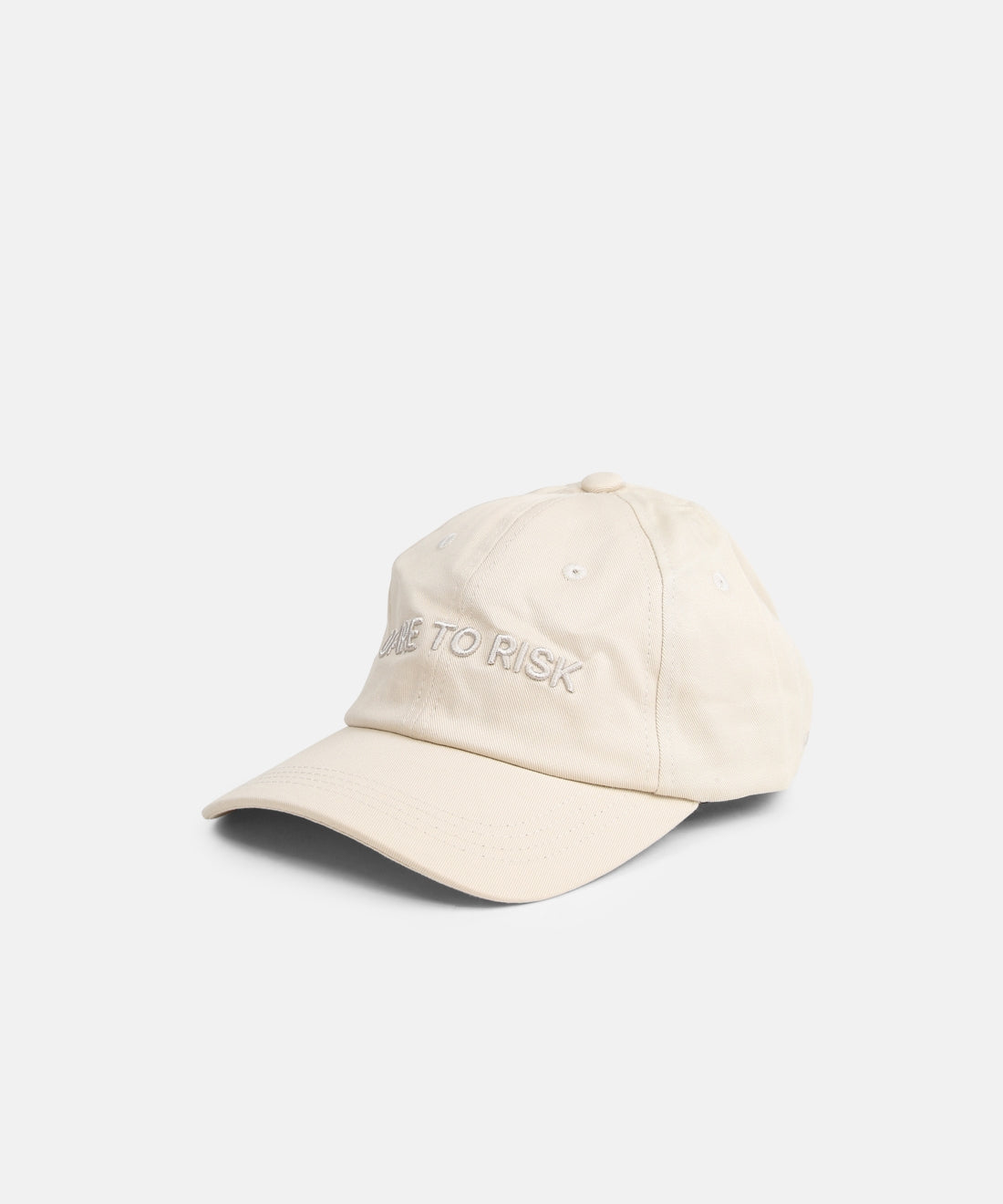 Aims of Life Cap - Dare to Risk | Beige