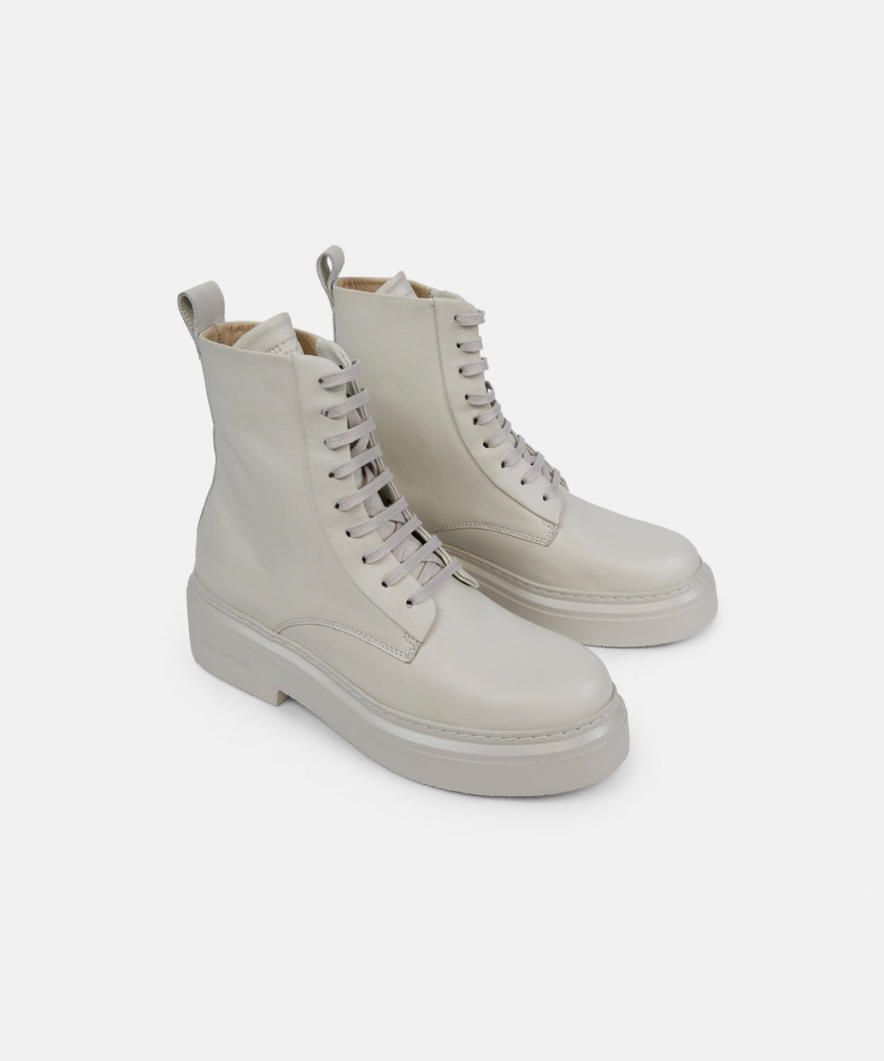 Elle Lace Up Boot 245 | Off White