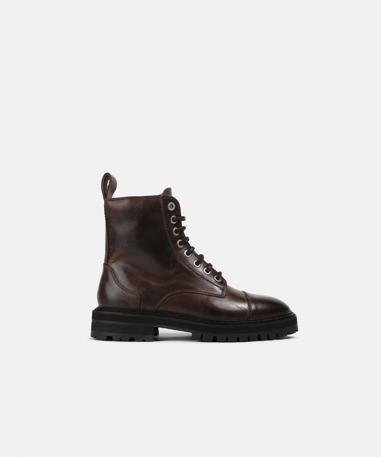Downtown Hiker Lace Up Boot 215 | Brown