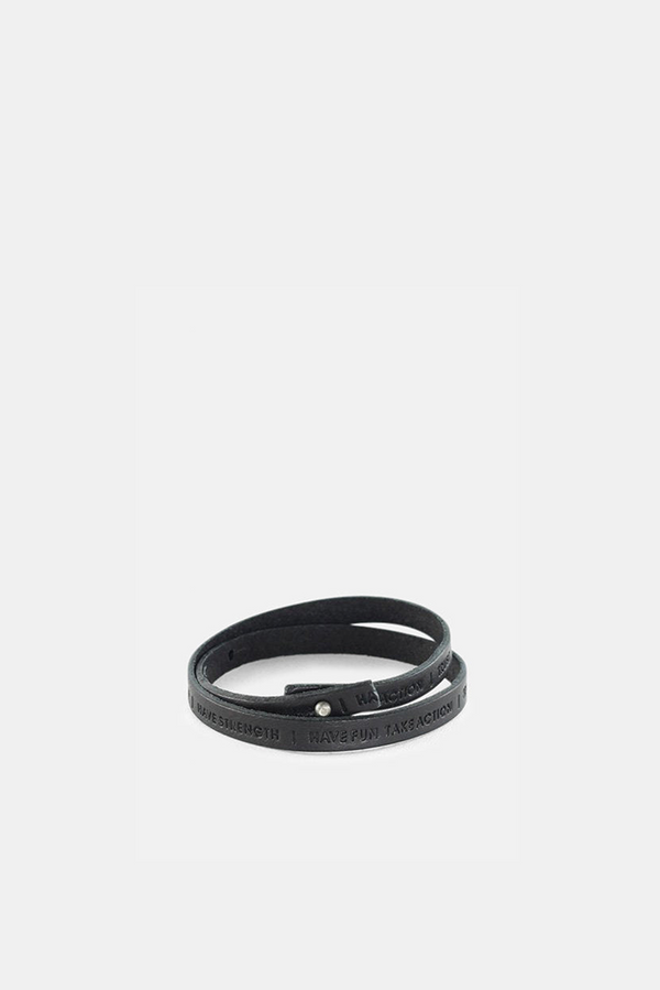 Philosophy Bracelet 101 | Black